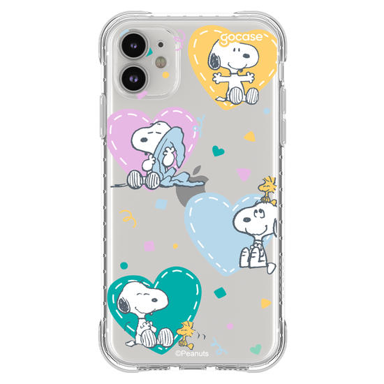 Capinha para celular  Snoopy - Snuggles & Hearts
