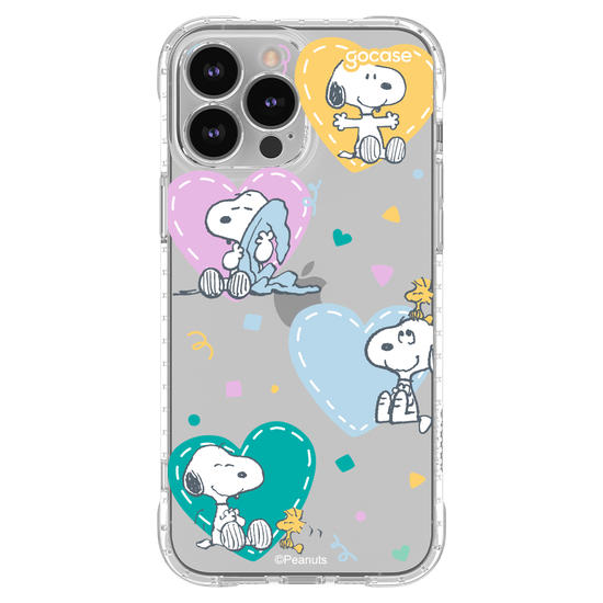 Capinha para celular  Snoopy - Snuggles & Hearts