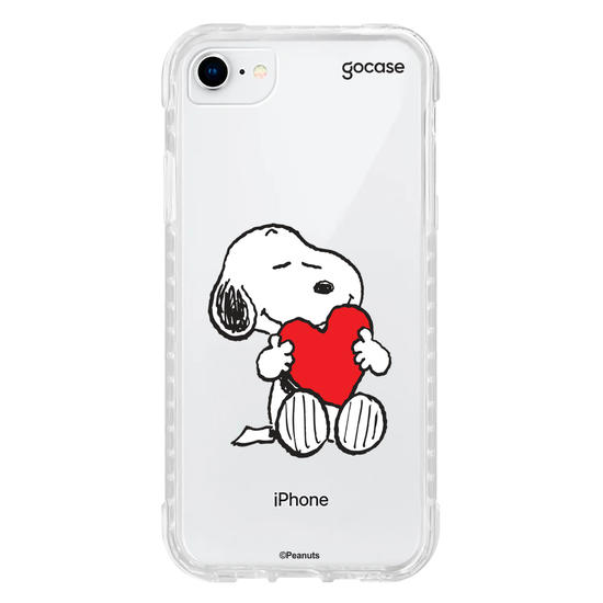 Capinha para celular  Snoopy - Heart