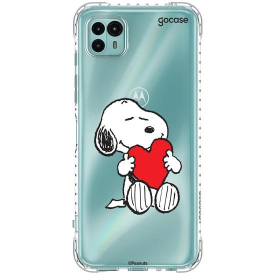 Capinha para celular  Snoopy - Heart
