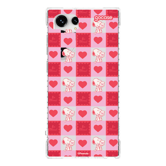Capinha para celular  Snoopy - Valentine's Pattern