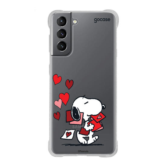 Capinha para celular  Snoopy - Love Letter