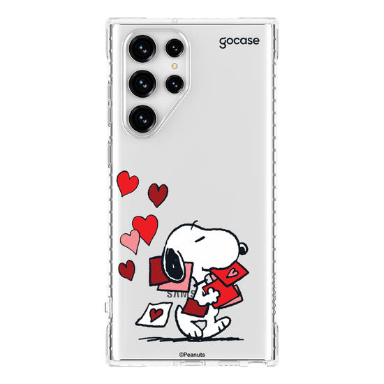 Capinha para celular  Snoopy - Love Letter