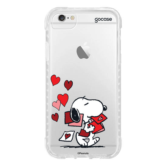 Capinha para celular  Snoopy - Love Letter
