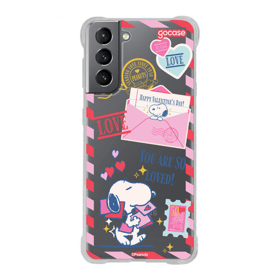 Capinha para celular  Snoopy - Cheio de Amor