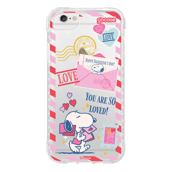 Capinha para celular  Snoopy - Cheio de Amor