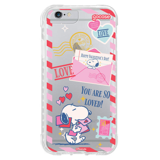 Capinha para celular  Snoopy - Cheio de Amor