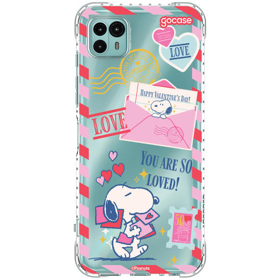 Capinha para celular  Snoopy - Cheio de Amor