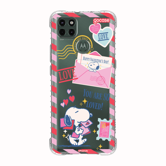 Capinha para celular  Snoopy - Cheio de Amor