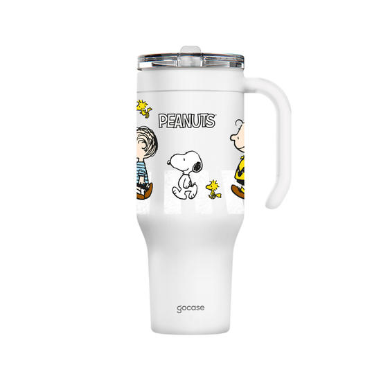 Copo Térmico Life + Ebook -  Snoopy - The Peanuts