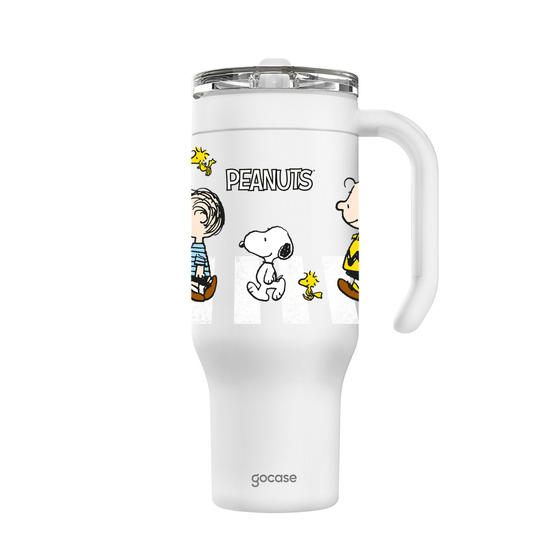 Copo Térmico Life + Ebook -  Snoopy - The Peanuts