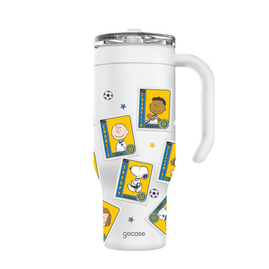 Copo Térmico Life + Ebook - Snoopy - Figurinhas