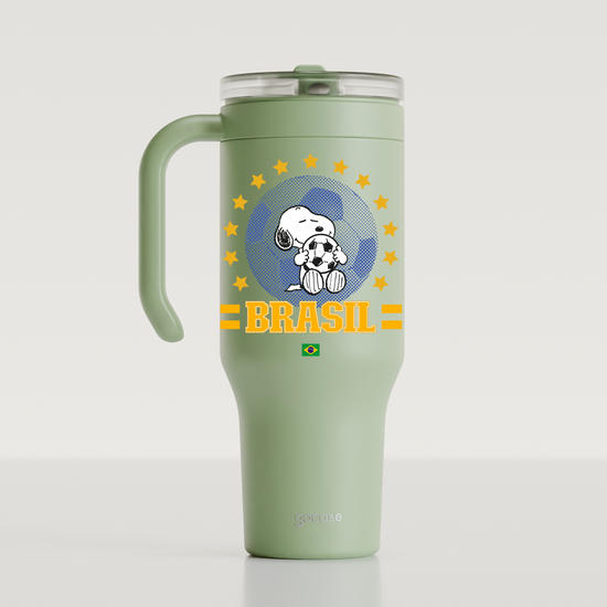 Copo Térmico Life - Snoopy - Brasil
