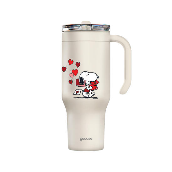 Copo Térmico Life - Snoopy - Love Letter