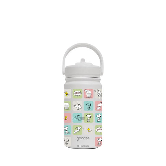 Garrafa Térmica Mini - Snoopy Xadrez