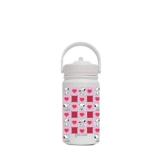 Garrafa Térmica Mini - Snoopy - Pattern de Corações