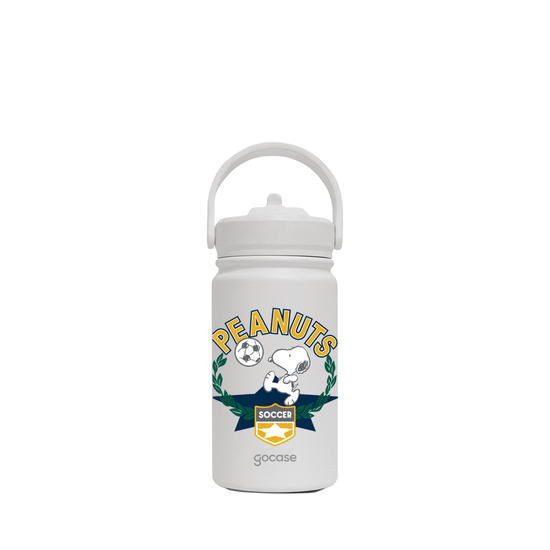 Garrafa Térmica Mini - Snoopy - Emblema de Futebol