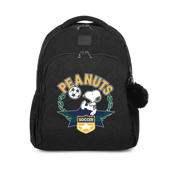 Mochila Fun - Snoopy - Emblema de Futebol