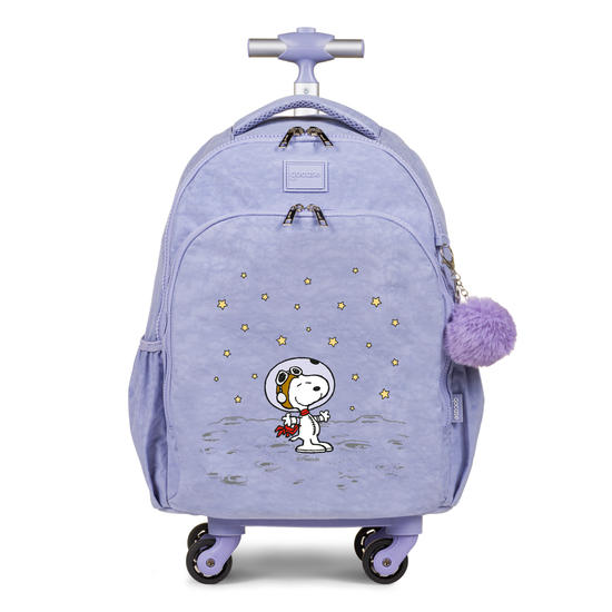 Mochila de Carrinho 4 Rodas Fun - Snoopy Astronaut