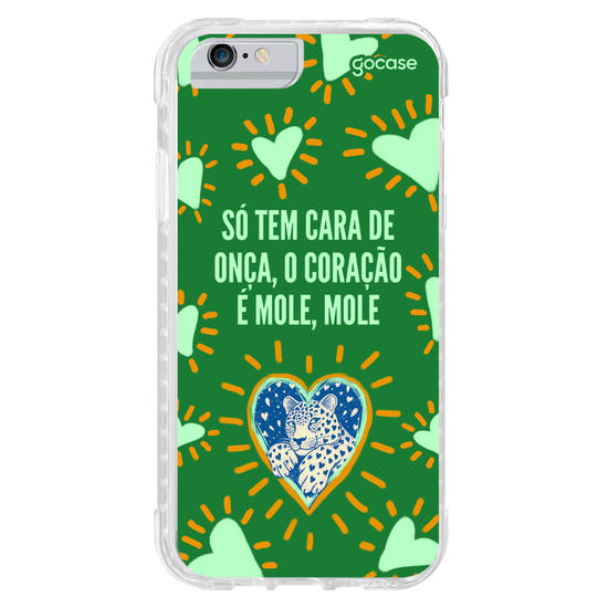 Capinha para celular  Só tem cara de onça...