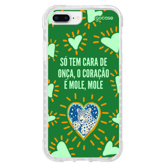 Capinha para celular  Só tem cara de onça...