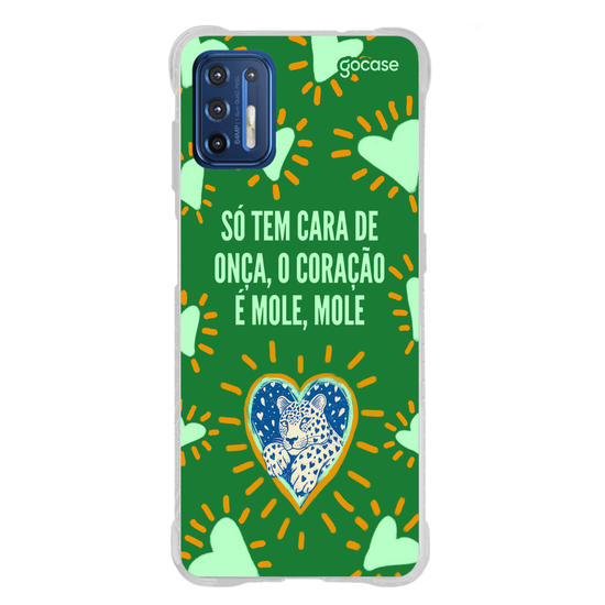 Capinha para celular  Só tem cara de onça...
