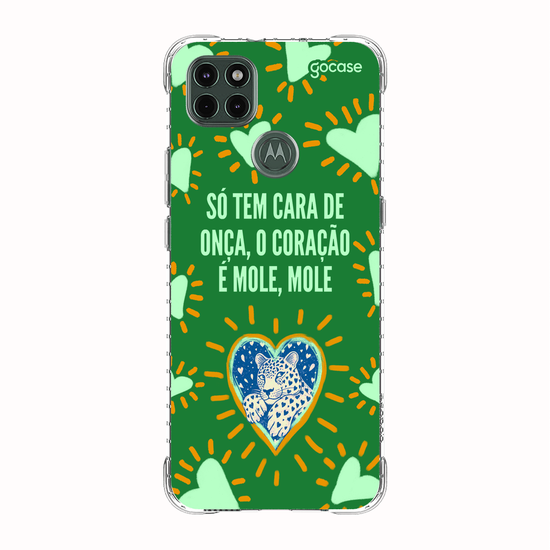 Capinha para celular  Só tem cara de onça...