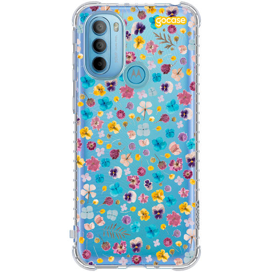 Capinha para celular  Soft Florzinhas