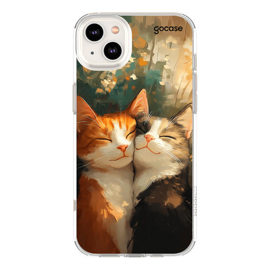 Capinha para celular  Soft Friendly Cats