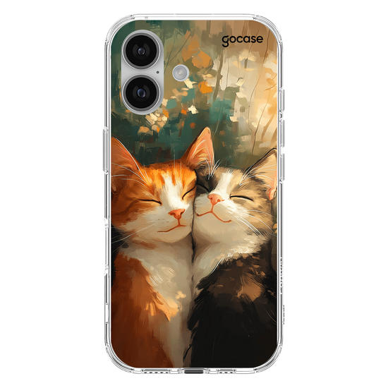 Capinha para celular  Soft Friendly Cats