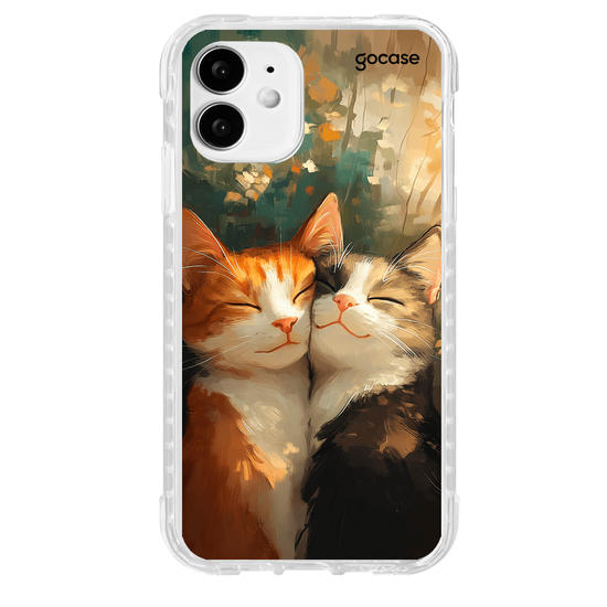 Capinha para celular  Soft Friendly Cats