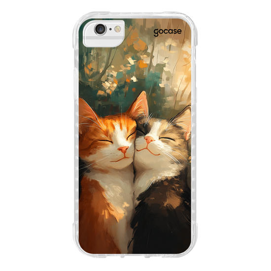 Capinha para celular  Soft Friendly Cats