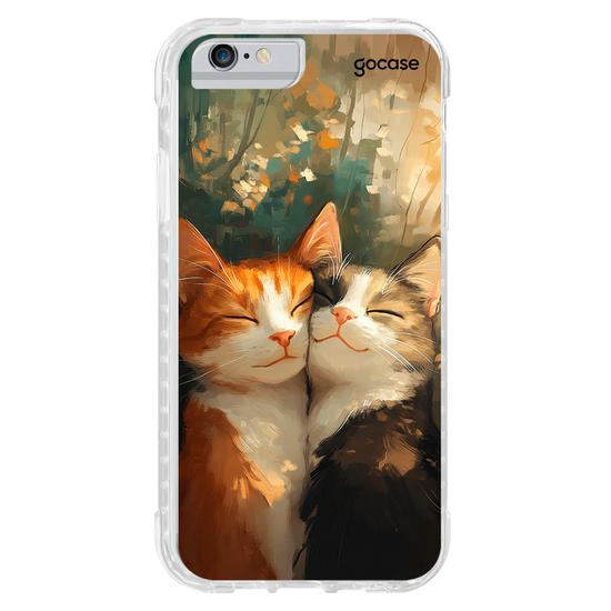 Capinha para celular  Soft Friendly Cats