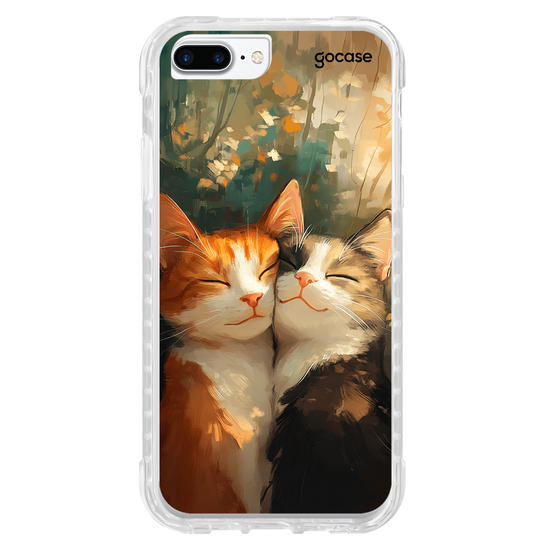 Capinha para celular  Soft Friendly Cats