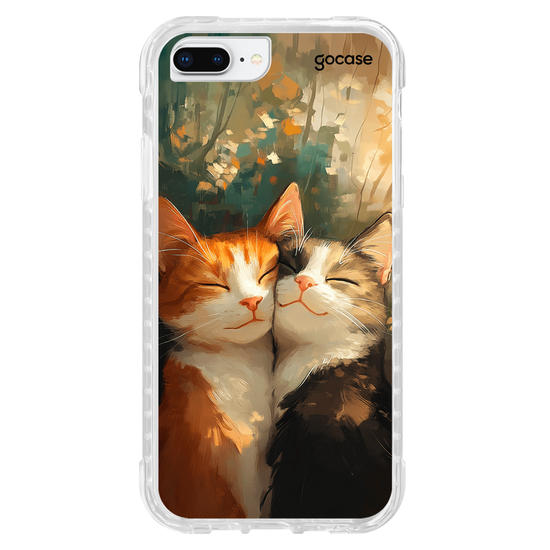 Capinha para celular  Soft Friendly Cats