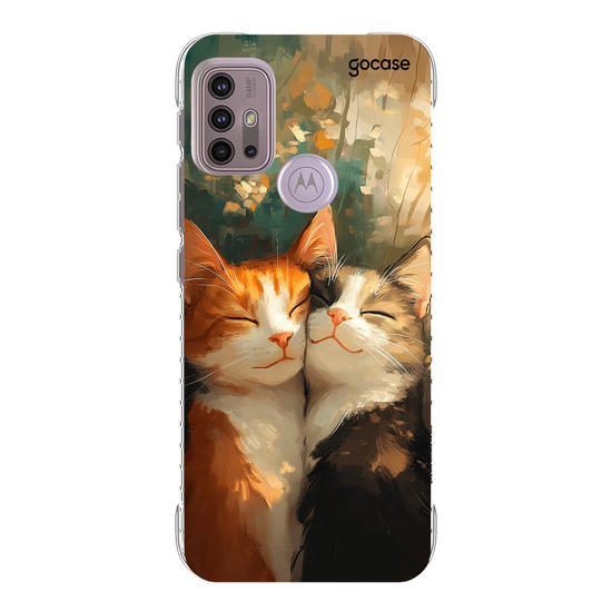 Capinha para celular  Soft Friendly Cats