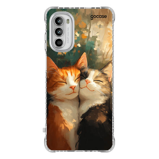 Capinha para celular  Soft Friendly Cats