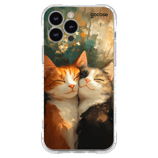 Capinha para celular  Soft Friendly Cats