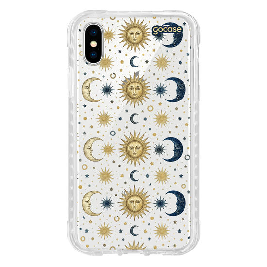 Capinha para celular  Sóis e Luas Vintage