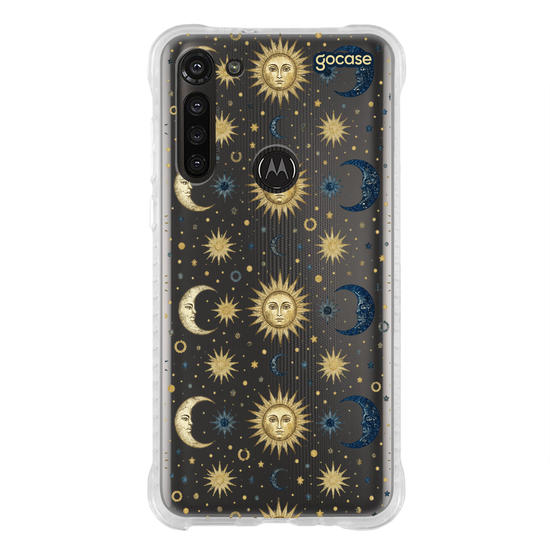 Capinha para celular  Sóis e Luas Vintage