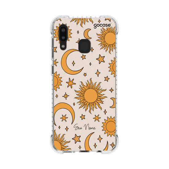 Capinha para celular Sol & Lua Pattern