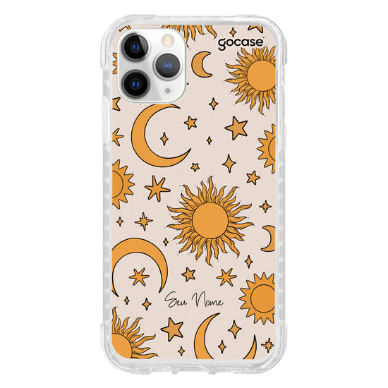 Capinha para celular Sol & Lua Pattern