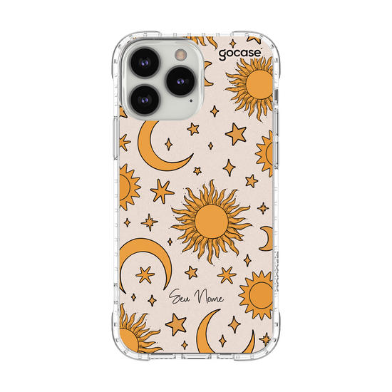 Capinha para celular Sol & Lua Pattern
