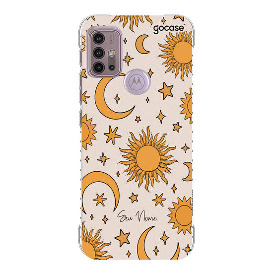 Capinha para celular Sol & Lua Pattern