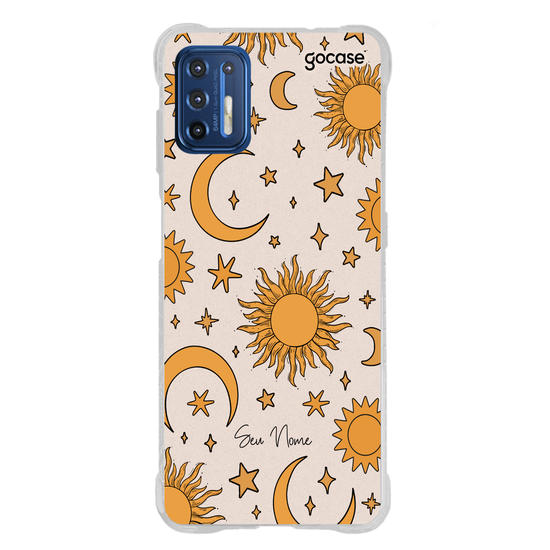 Capinha para celular Sol & Lua Pattern
