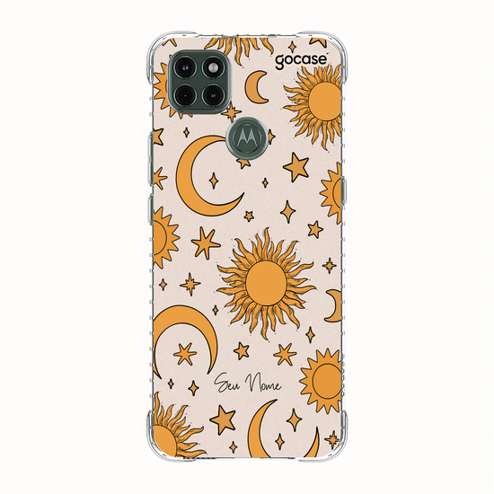 Capinha para celular Sol & Lua Pattern