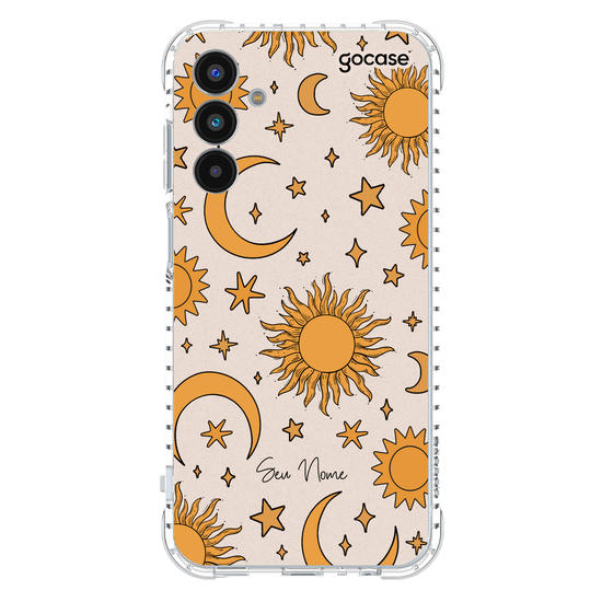 Capinha para celular Sol & Lua Pattern