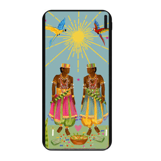 Carregador Portátil Fast Charge - Alegria de Ibeji