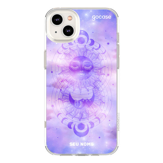 Capinha para celular Sol e Lua Mística