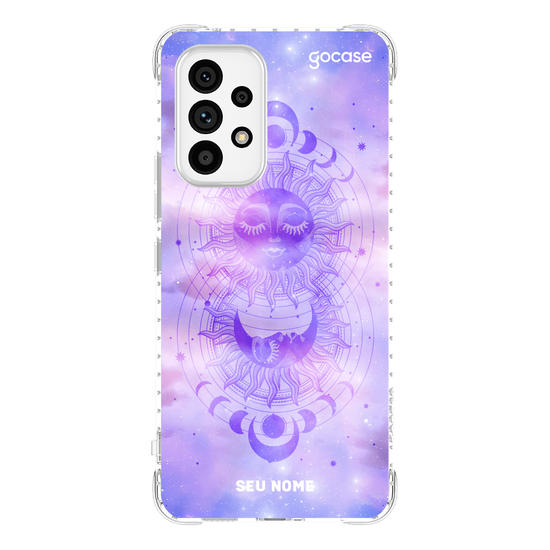 Capinha para celular Sol e Lua Mística